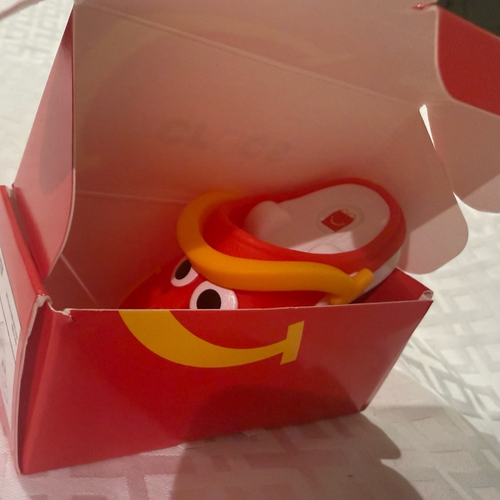 CROCS Kids Fun Red and Yellow Shoe Charm